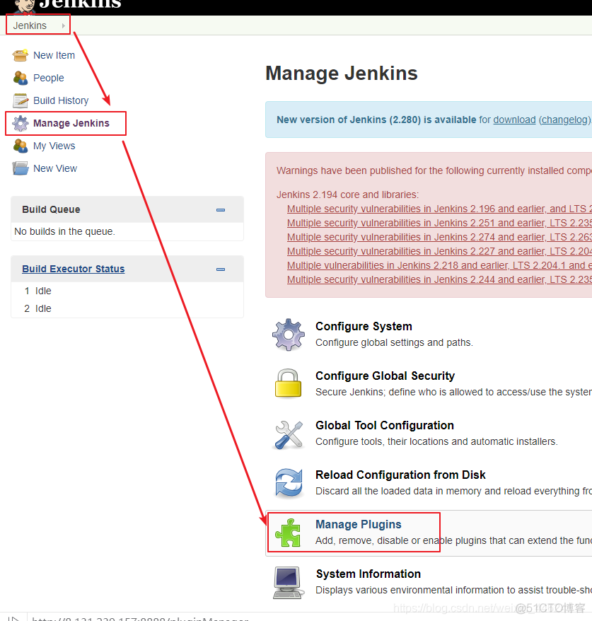 Linux(centos 7.5)安装Jenkins_Jenkins_12