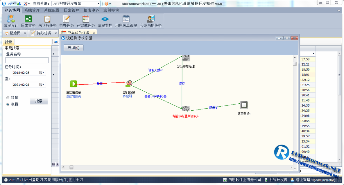 RDIFramework.NET敏捷开发框架 ━ 工作流程组件介绍_RDIFramework.NET_18