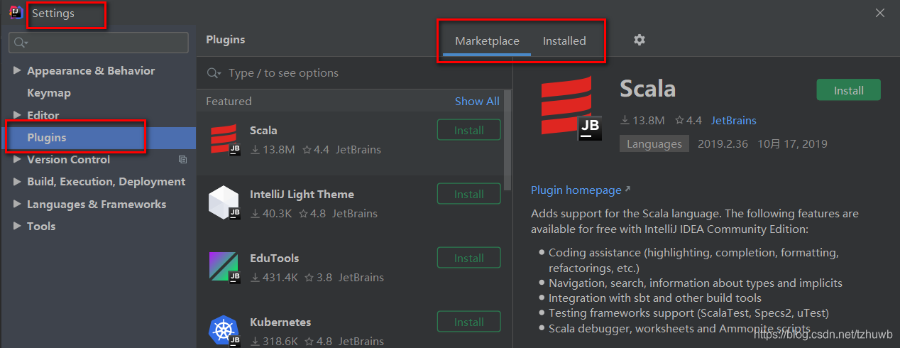 idea安装javascript插件 intellij idea 安装插件_idea安装javascript插件_03