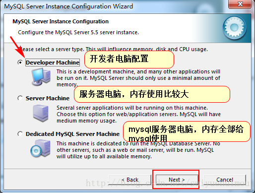 32位安装方法 mysql mysql-5.5.36-win32安装教程_自定义_10