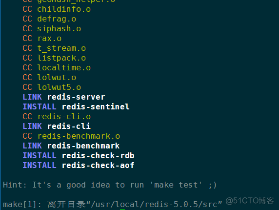 6 centos redis 编译安装 redis5编译安装_6 centos redis 编译安装_07