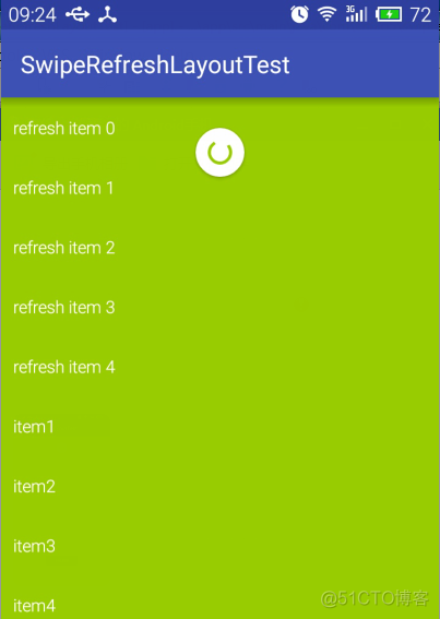 Android ListView下拉刷新 android 下拉刷新控件_移动开发_03