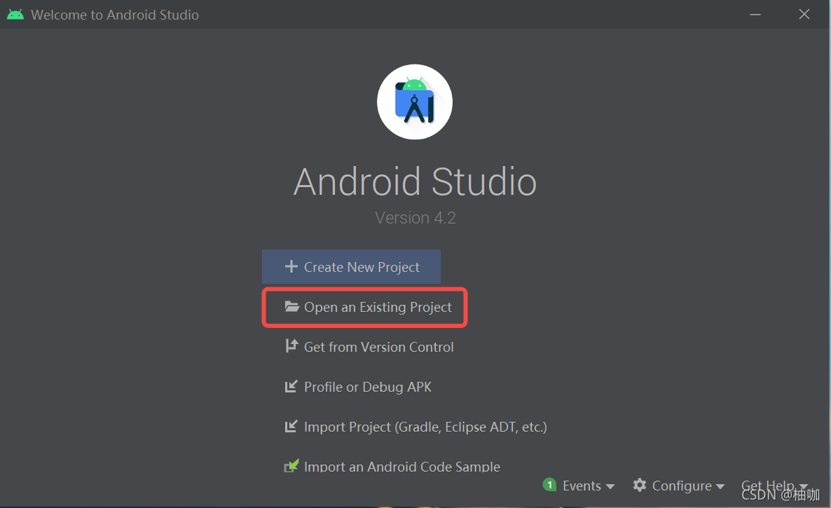 android studio导入项目后,全红 android studio导入项目并运行_Android