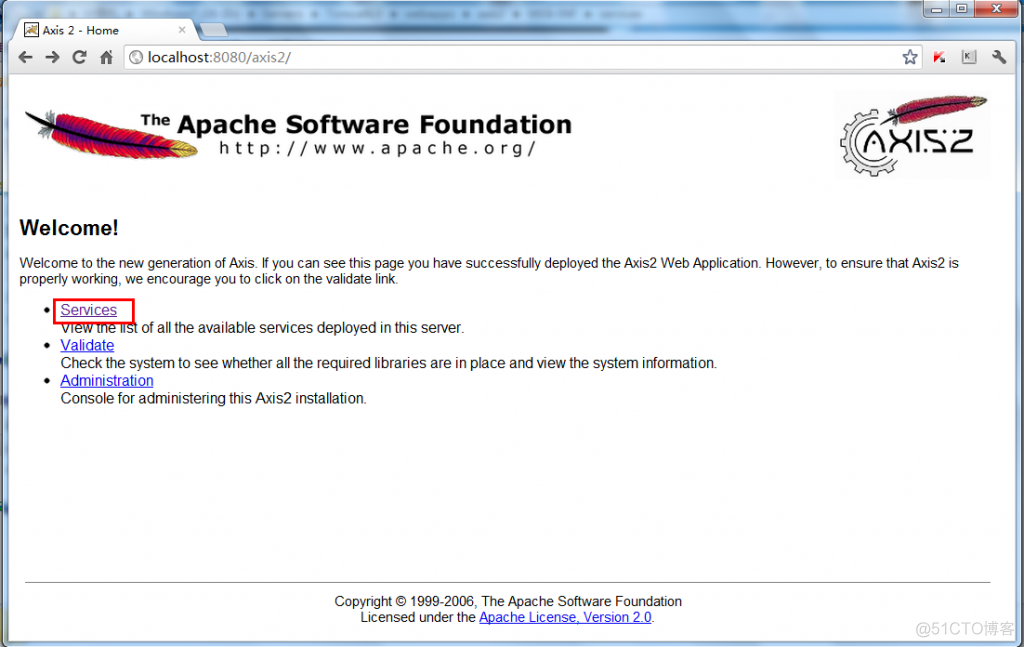 Eclipse 开发  Apache axis2  WebService_apache_13