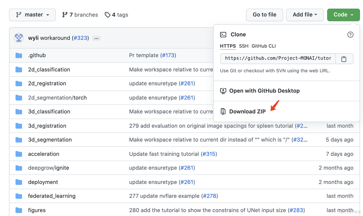 Github 单文件快速下载 -- 使用 DownGit_深度学习_02