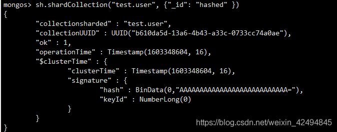 Compass MongoDB 集合 mongodb集合分片_数据库_06