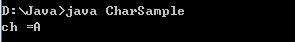 JAVA中char能不能一次定义多个变量 java如何定义一个char_命令行_04