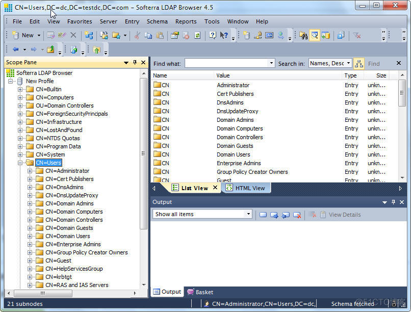 JAVA中使用LDAP登录 java ldap认证_spring_09