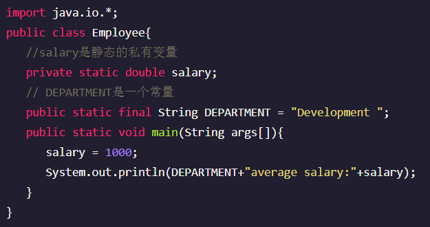 JAVA声明变量在内存占空间吗 java声明变量的基本格式_实例变量_02