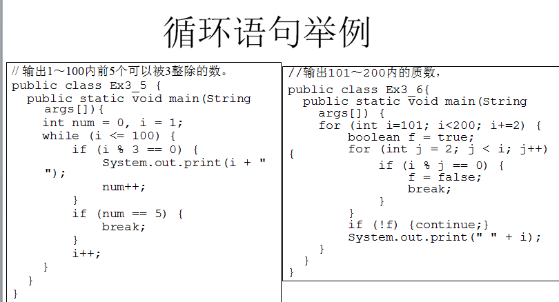 Java 流程控件 java中流程控制语句_循环语句_10