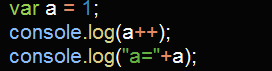 JavaScript自增自减运算 js自增1_自增_03