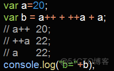 JavaScript自增自减运算 js自增1_运算符_07