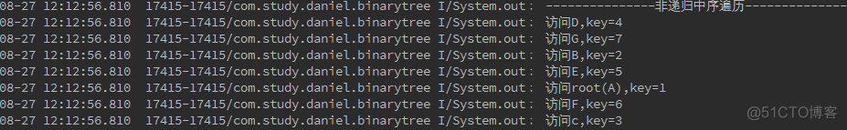 Java二叉树的遍历 二叉树的遍历 java_遍历_03