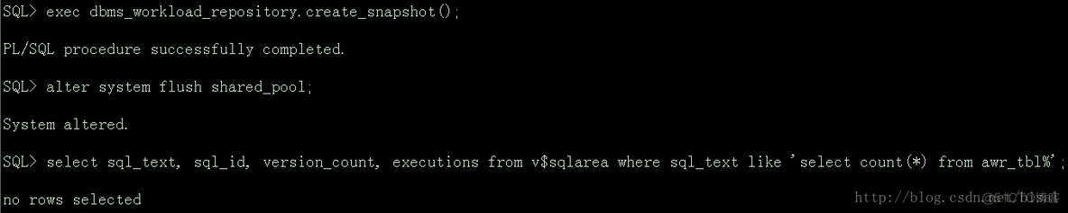 dbms_xplan.display_awr方式获取执行计划的实验和之前的误导_执行计划_03