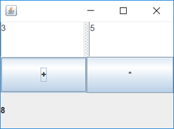 Java图形化用户界面实验总结 java图形用户界面设计实验_java_04