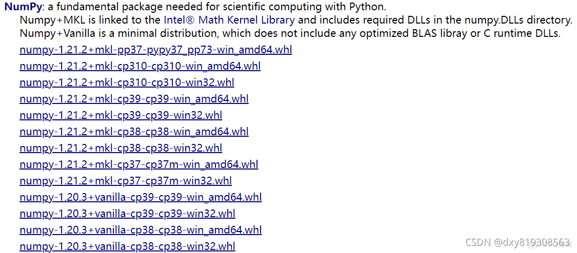 python3.7对应版本的numpy python3.10 numpy_python_02