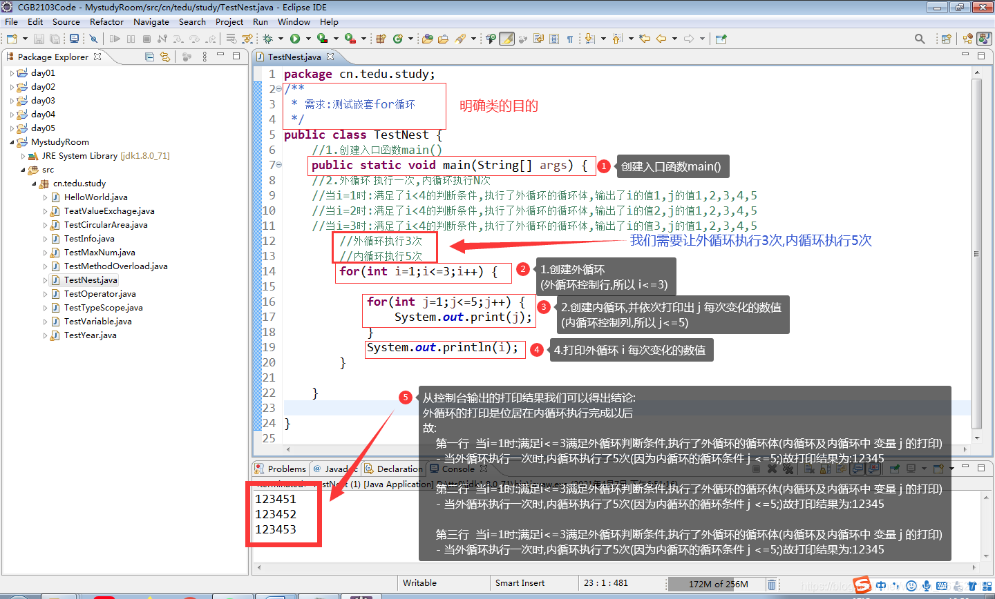 Java嵌套循环使用多线程 java嵌套循环听不懂_java