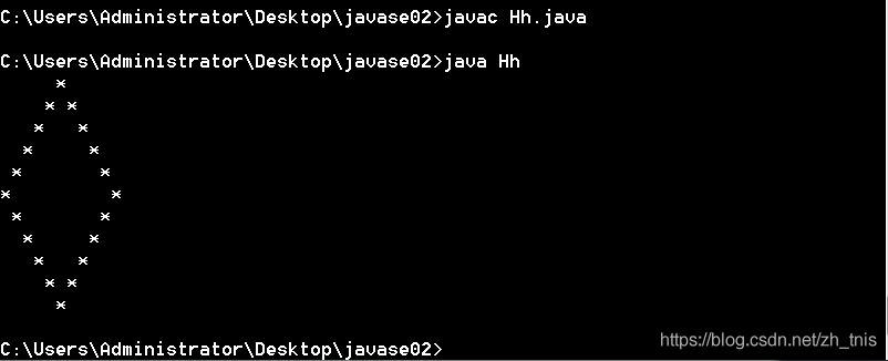 java循环字符串 java用循环语句输出*字符_i++_09