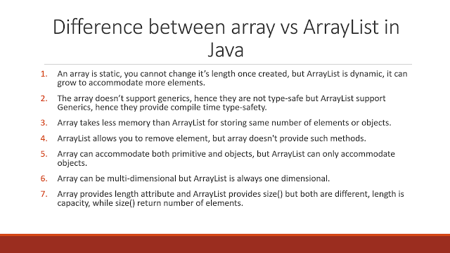 Java的ArrayList和数组有什么 java array list区别_数据结构