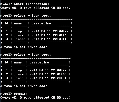 MySQL事务默认不加锁 mysql默认事务隔离机制_客户端_11