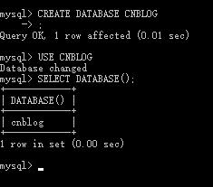 MySQL数据库操作指令 mysql数据库操作语句_字段