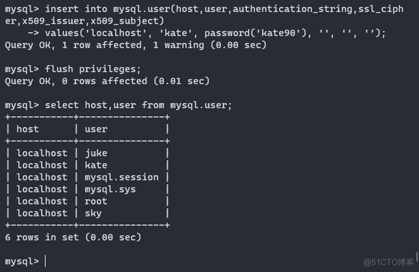 Mysql权限管理应用 mysql权限管理表_数据库_02