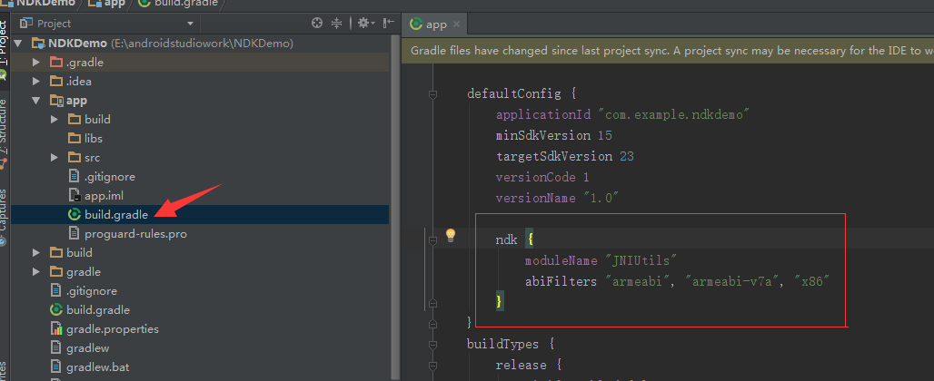 NDK灰的 android studio android studio ndk配置_Android_13