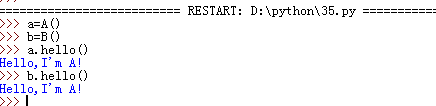 Python 类重构和重写 python重写构造方法_Python 类重构和重写_04