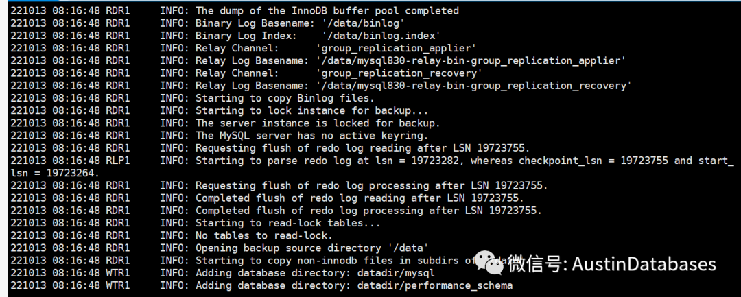 MYSQL 备份到底怎么办，XTRABACKUP 还是 MEB（2）--mysqlbackup  MEB_数据库_11