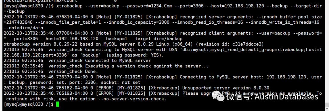 MYSQL 备份到底怎么办，XTRABACKUP 还是 mysql enterprise backup  （1）_linux_06