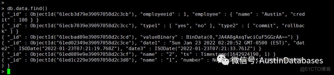 Mongodb  被忽略的 数据类型 索引种类 与限制  与如何导向开发者 （1 常用数据类型）..._java_13