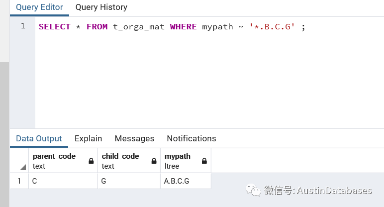 POSTGRESQL  如何存储树形数据 处理树形数据_数据类型_12