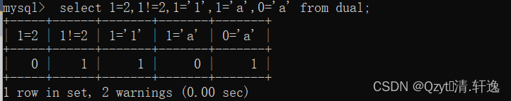 MySQL的等于 mysql中的等于_数据库_02