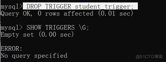 MySQL的视图触发器存储过程 mysql触发器执行顺序_sql_03