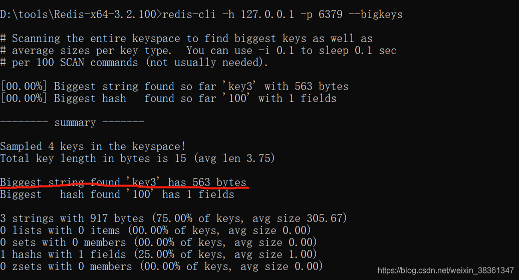 redis 查询大key redis 查找大key_redis