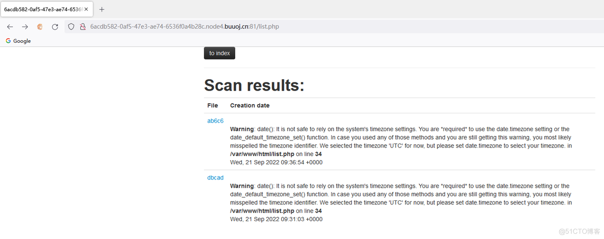 BUUCTF: [网鼎杯 2020 朱雀组]Nmap_BUUCTF_02