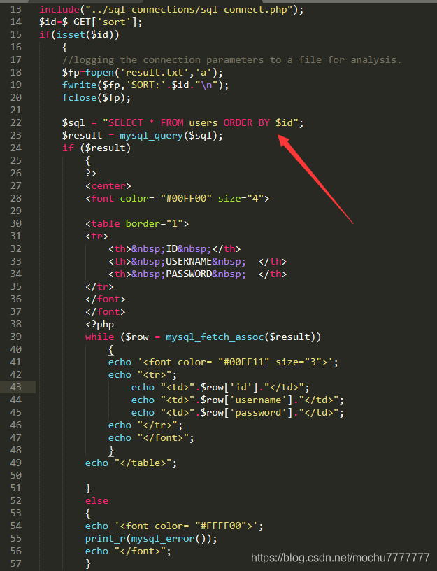 sqli-labs闯关笔记（Stacked Injections）_堆叠注入_21