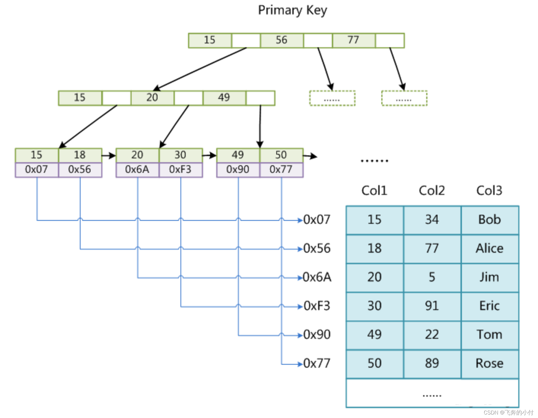 mysql表结构生成表格 mysql表的数据结构_mysql_02