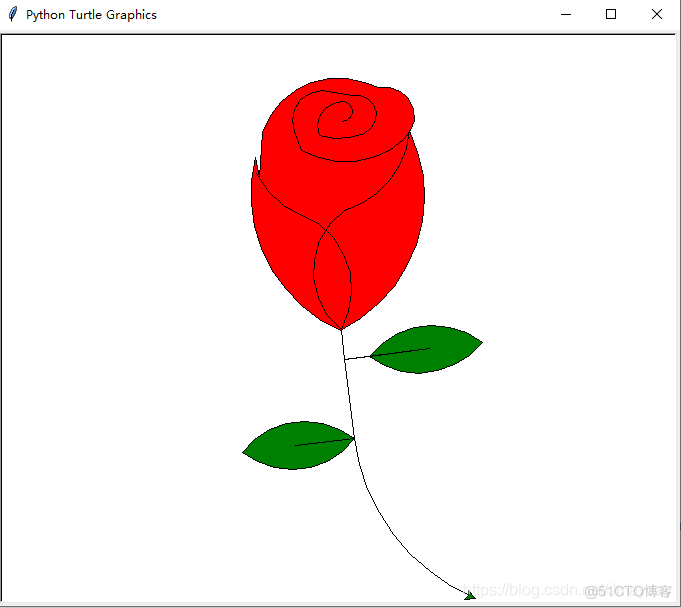 python 三位玫瑰花 python玫瑰花代码_javascript 玫瑰花 效果