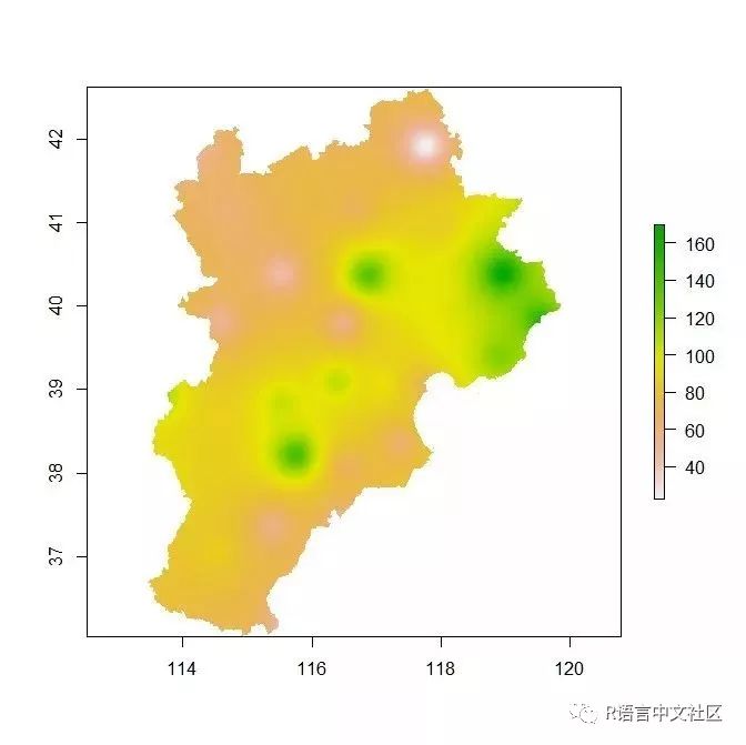 R语言插值方法 r语言样条插值_栅格_11