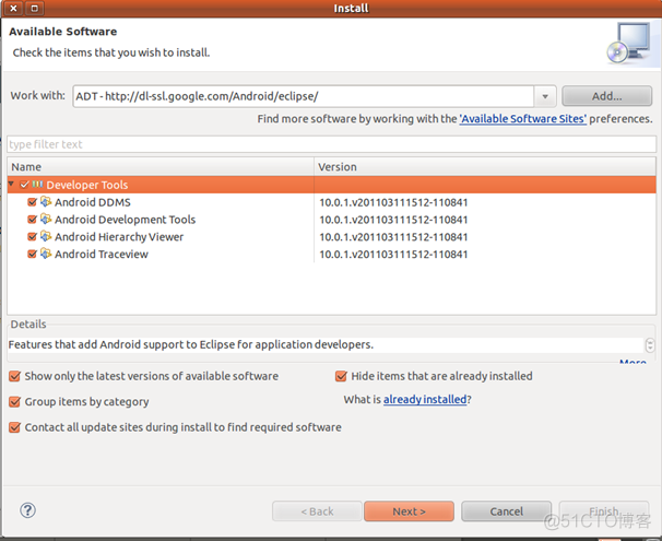 ubuntu10.10 下安装android 2.2开发环境_java_03