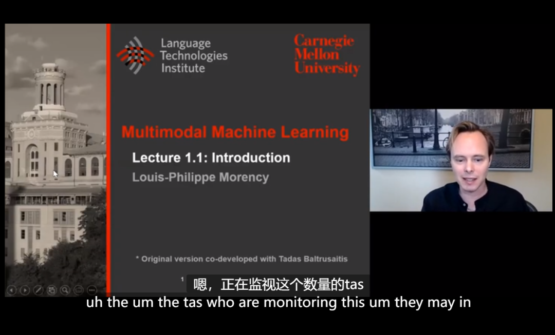 【双语字幕】CMU-多模态机器学习_深度学习