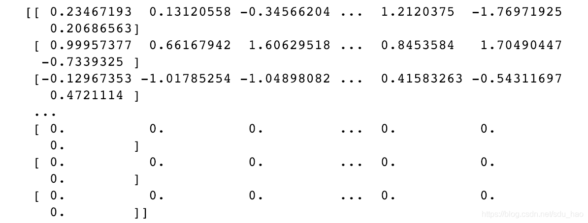 Python输出大数组怎么去除省略号 python数组输入输出_Python数据分析_07