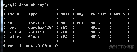 MySQL主键排序 mysql 主键_主键_02