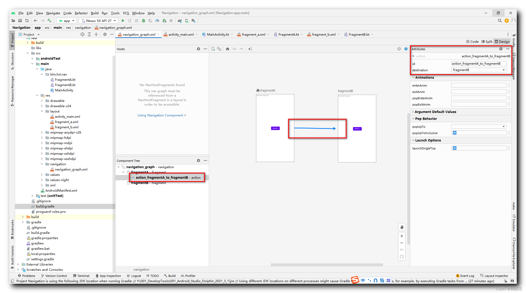 【Jetpack】Navigation 导航组件 ① ( Navigation 引入 | Navigation 特点 | Navigation 重要组件 | Navigation 使用流程 )_ui_16