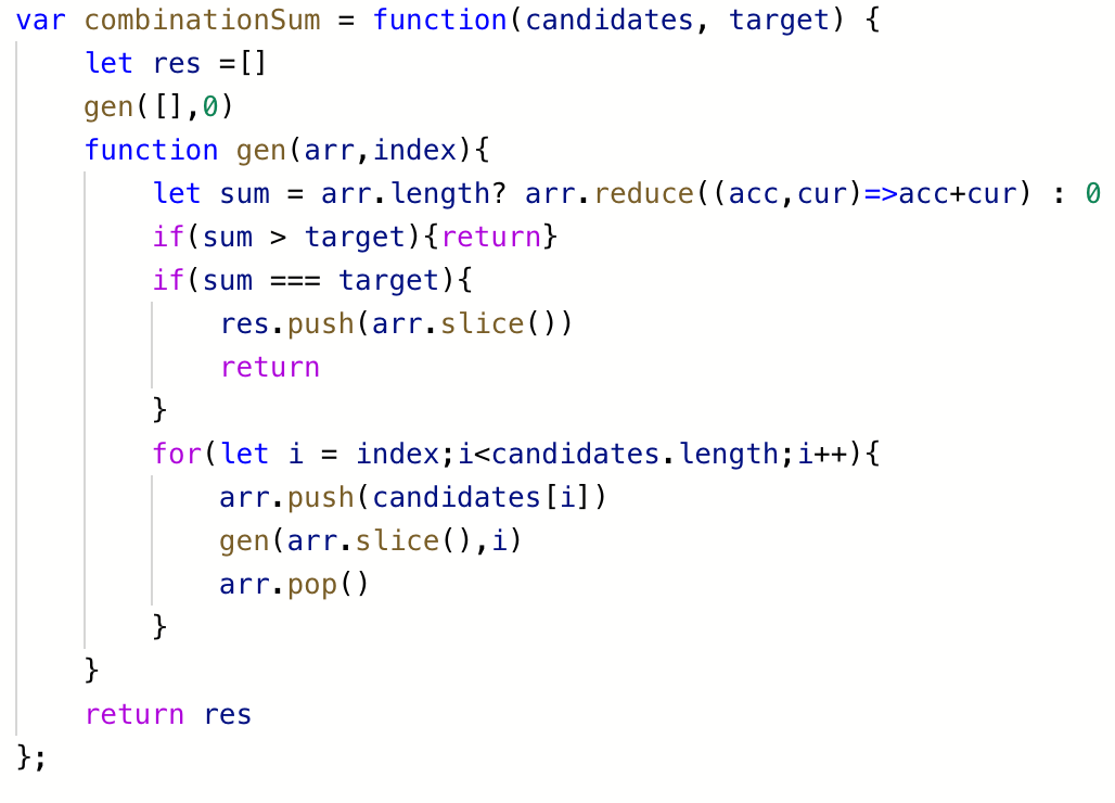 leetcode 39 组合总和 combination-sum【ct】_etc_02