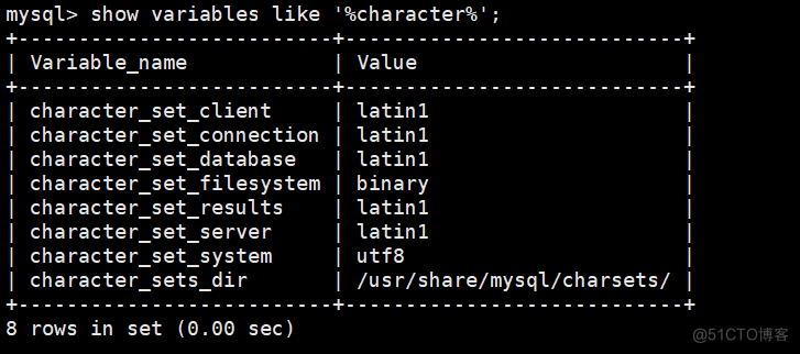 MySQL 设置服务器字符集 设置mysql的字符集_mysql_02