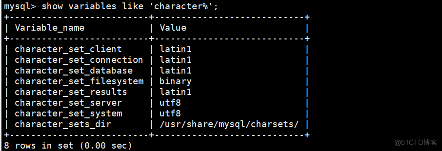 MySQL 设置服务器字符集 设置mysql的字符集_MySQL 设置服务器字符集_07