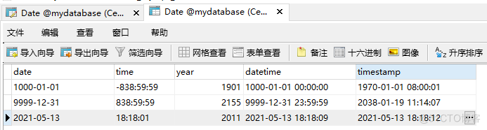 MYSQL数据类型 mysql数据类型长度设置_字符编码_04