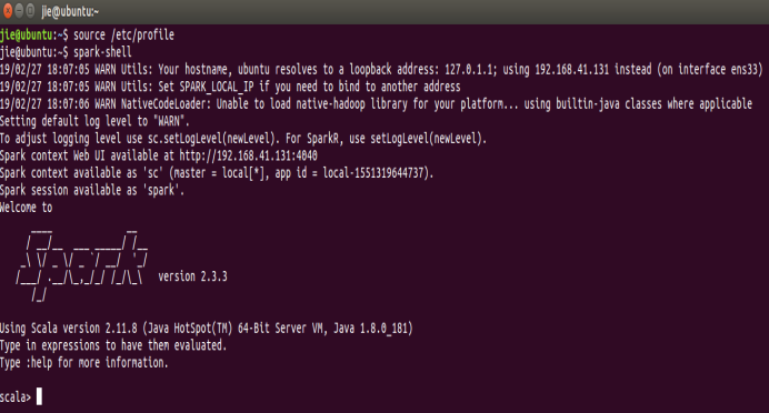 Ubuntu中spark集群启不起来 ubuntu配置spark_Scala